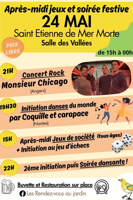 APRÈS-MIDI ET SOIRÉE FESTIVE