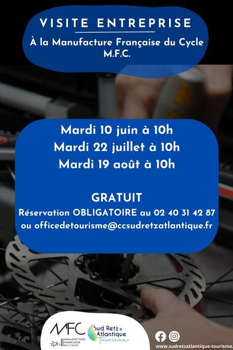 VISITE GUIDEE MANUFACTURE FRANCAISE DU CYCLE (MFC)
