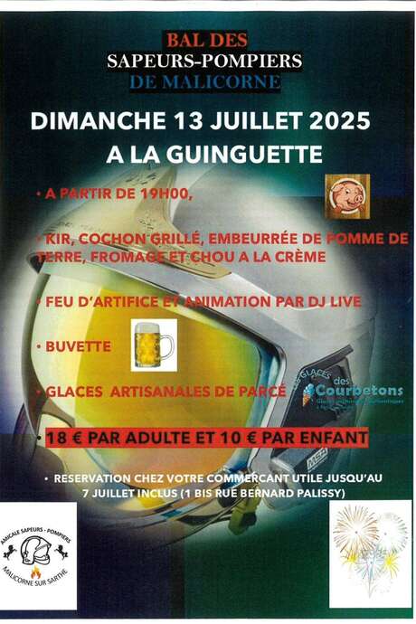 Bal des Sapeurs Pompiers