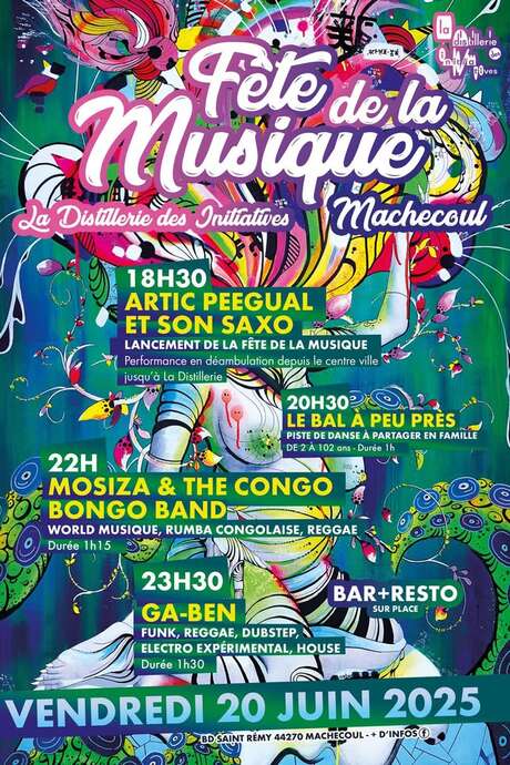 FÊTE DE LA MUSIQUE À LA DISTILLERIE