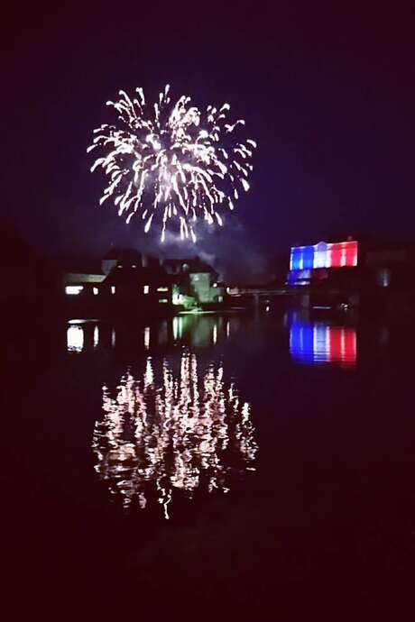 Feu D'Artifice à Sablé sur Sarthe