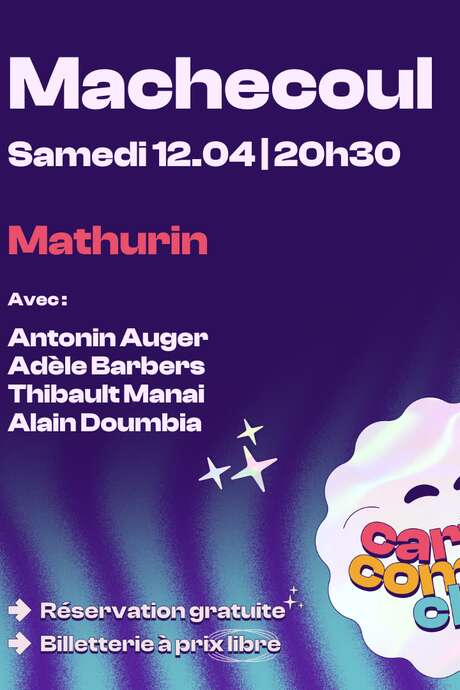 STAND-UP CARTON COMEDY CLUB CHEZ MATHURIN