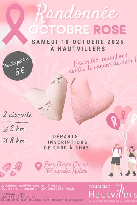 Randonnée Octobre Rose