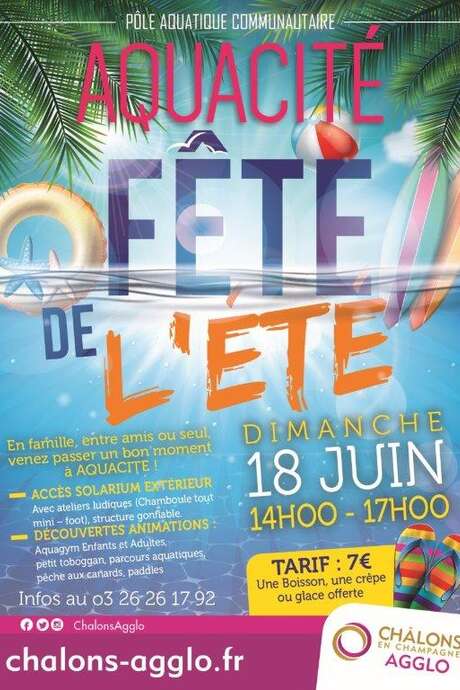 Fête de l'Eté à l'Aquacité