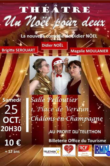 Théâtre : Un Noël pour Deux