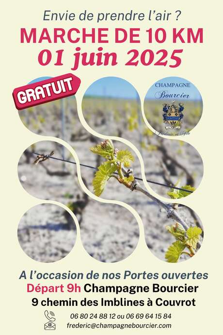 Champagne Bourcier : Portes Ouvertes