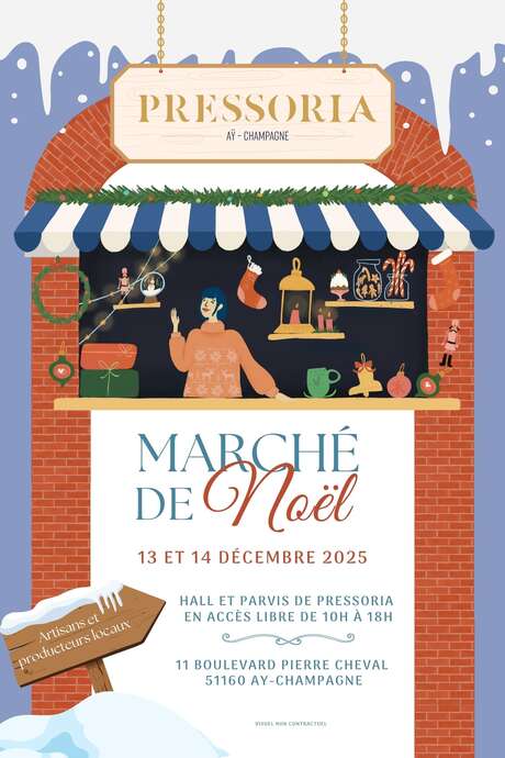 Marché de Noël chez Pressoria Marché de Noël chez Pressoria