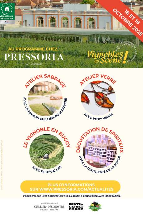 Vignobles en Scène chez Pressoria