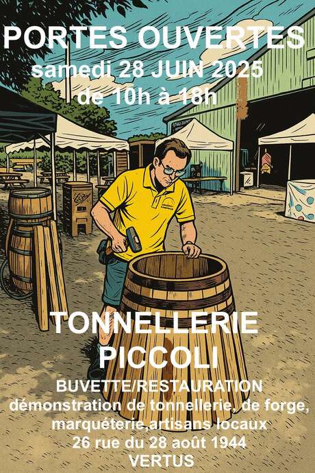 Portes ouvertes : Tonnellerie Piccoli