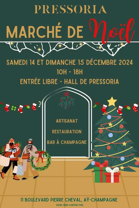 Marché de Noël à Pressoria