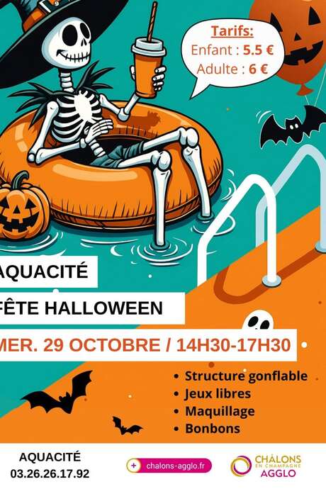 Halloween à l'Aquacité Halloween à l'Aquacité