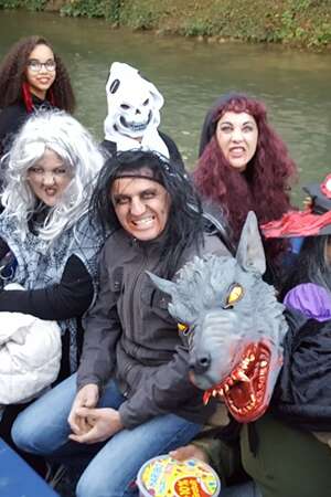 Balade en barque Halloween Balade en barque Halloween