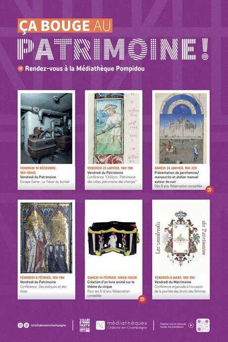 Les Vendredis du Patrimoine