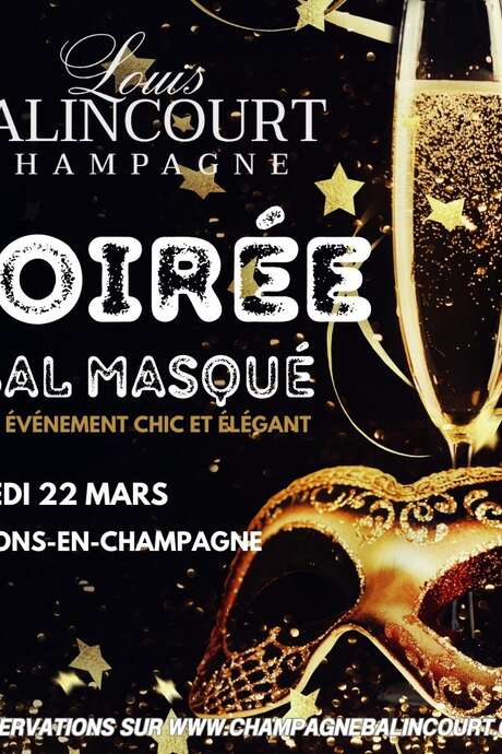 Champagne Balincourt : Soirée Bal Masqué