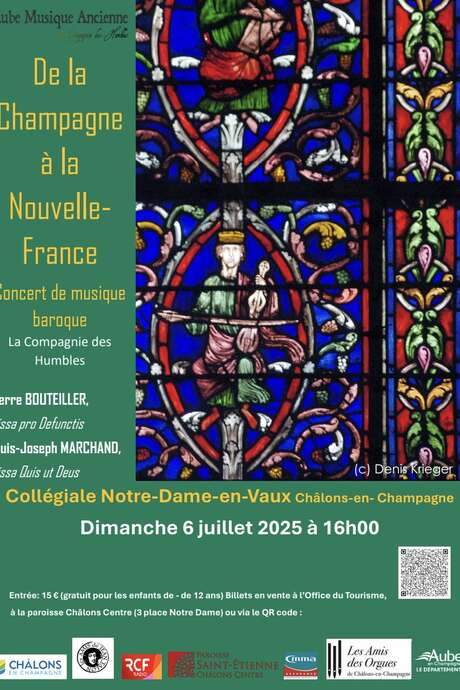 Concert : “De la Champagne à la Nouvelle France”