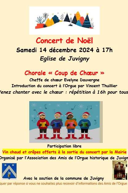 Concert de Noël à Juvigny