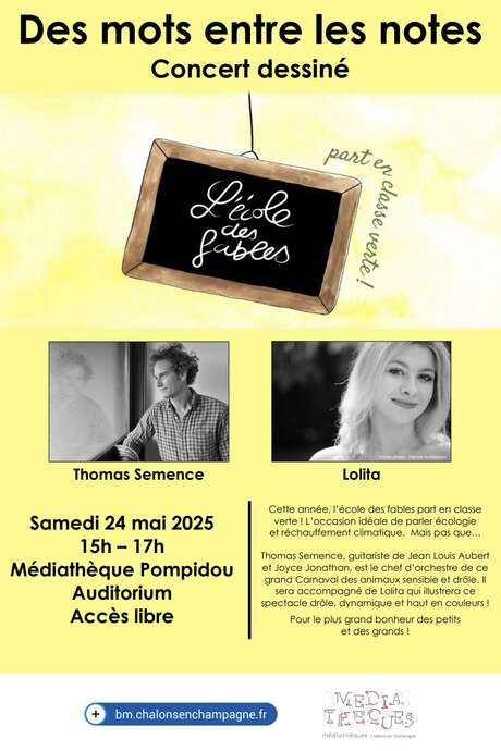 Des mots entre les notes