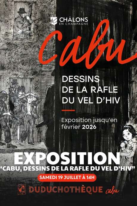 Exposition : Cabu, dessins de la Rafle du Vel d'Hiv