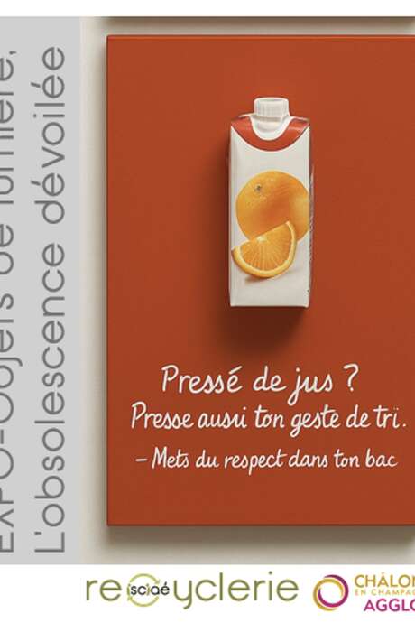 Exposition : La recyclerie s’invite à l’Office de tourisme!