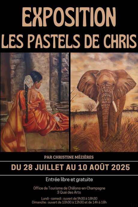Exposition : Les Pastels de Chris