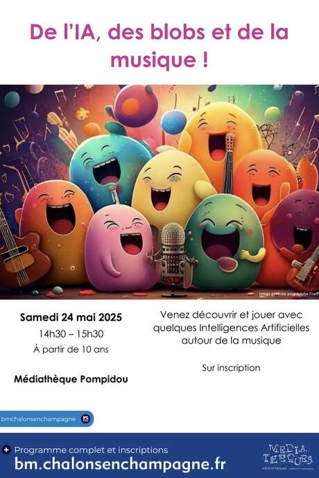 De l'IA, des Blobs et de la Musique