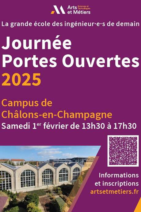 Portes Ouvertes au Campus Arts et Métiers