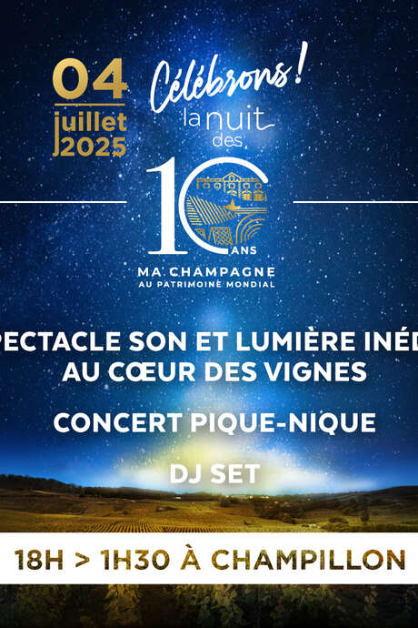 La nuit des 10 ans