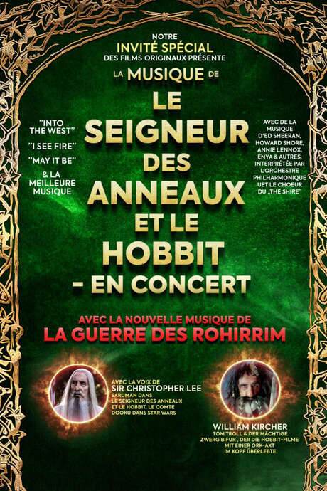 Spectacle : Le Seigneur des Anneaux & Le Hobbit