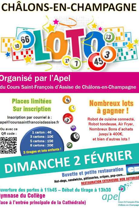 Loto Du 2 fév au 2 mars 2025