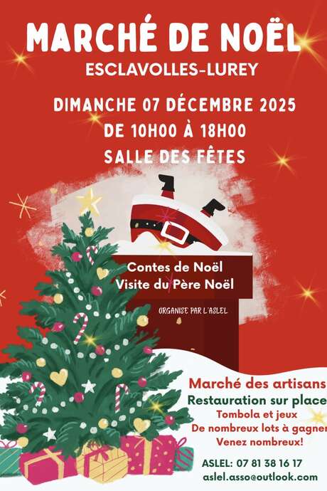 Marché de Noël à Esclavolles-Lurey