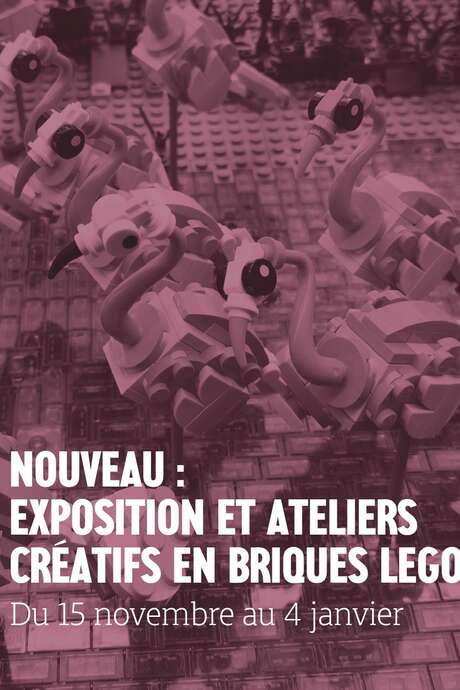 Exposition et ateliers de création en briques LEGO® à Branféré