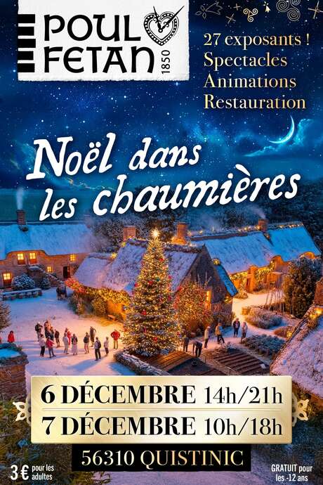 Noël dans les chaumières
