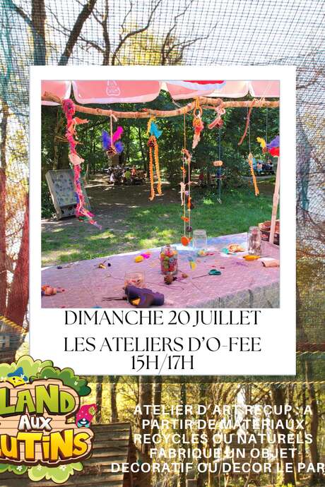 ?? Atelier Art Récup au parc Land aux Lutins – Jouer, Créer, Recycler ! ??