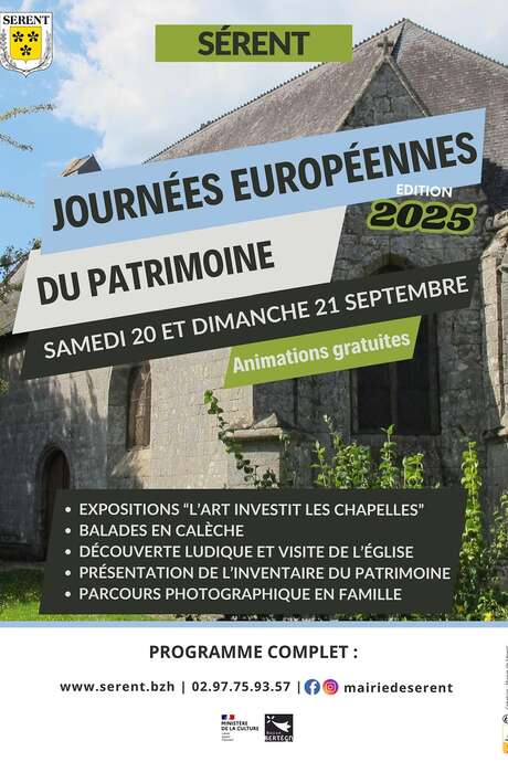 Les Journées du Patrimoine à Sérent