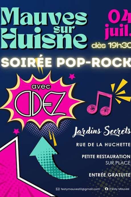Soirée pop-rock