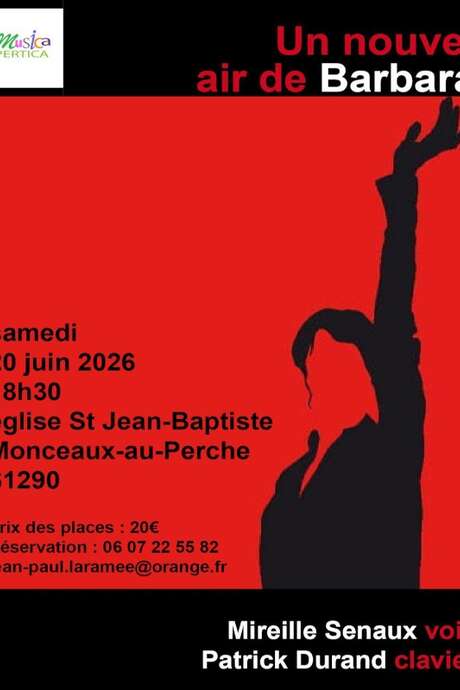 Concert : Un nouvel air de Barbara