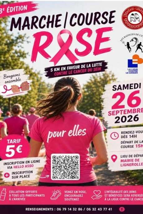 Marche Course Rose