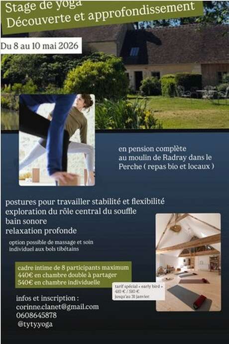 Stage en résidence - Yoga Lyengar