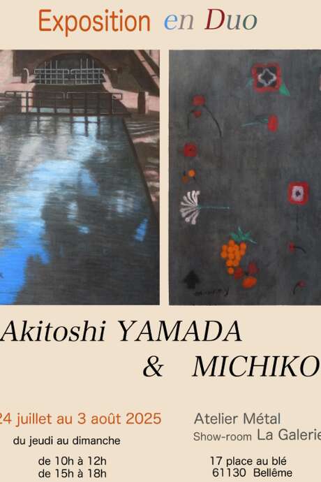 Exposition "en Duo" MICHIKO et AKITOSHI YAMADA