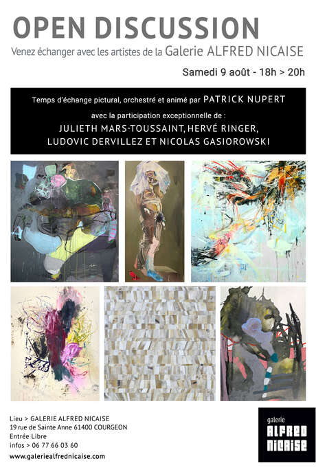 Galerie Alfred Nicaise - Open discussion