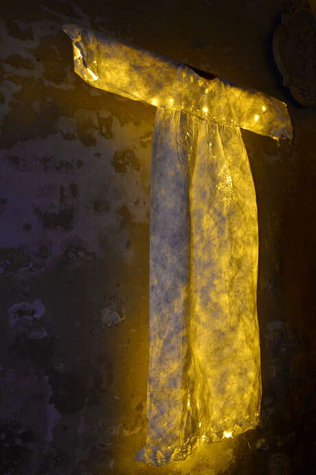 Lumières et transparences à l'église Saint-Aubin - Exposition de créations de papier