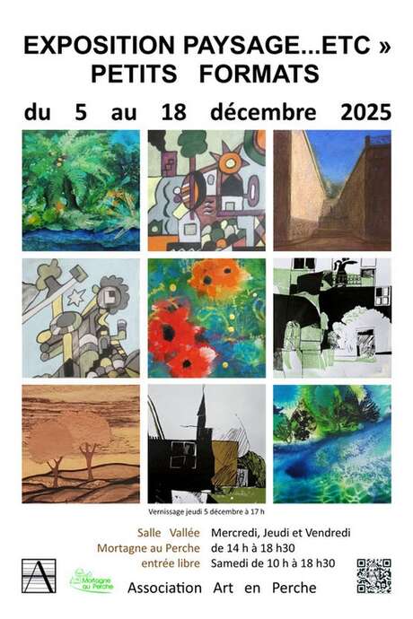 Exposition paysage ... etc - Petits formats