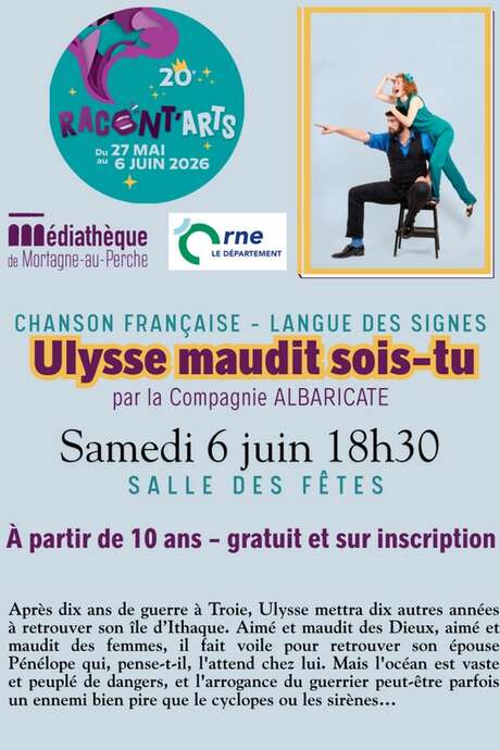 Racont'arts - Ulysse maudit sois-tu
