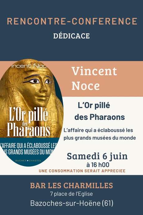 Recontre-conférence avec Vincent Noce