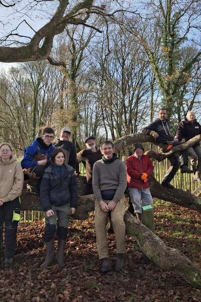 Mini-chantiers nature sur le site de la Lambonnière