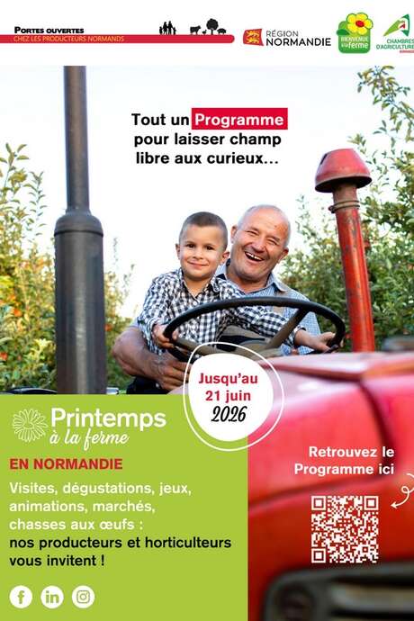 Printemps à la ferme - Visite du vignoble du Gros Chêne