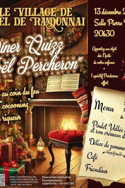 Soirée noël Percheron : Dîner Quizz