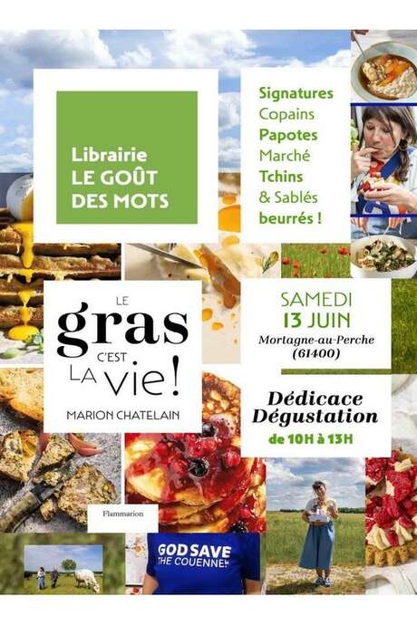 Dédicace gourmande avec Marion Chatelain
