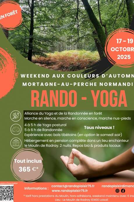 Week-end yoga et randonnée
