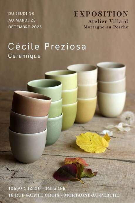Exposition - Cécile Preziosa, céramique